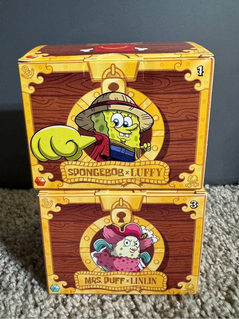 SpongeBob x One piece Macdonald